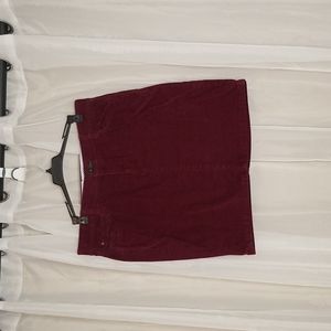 Tommy Hilfiger corduroy skirt